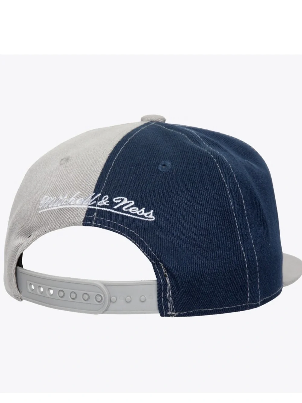 Youth Gray/Navy Georgetown Hoyas Split Snapback Hat